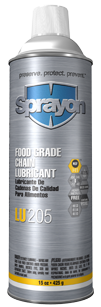 Sprayon LU 205 FOOD GRADE CHAIN LUBRICANT食品级链条润滑剂
