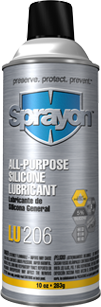 Sprayon LU 206 ALL PURPOSE SILICONE LUBRICANT硅质润滑剂