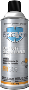 Sprayon MR 305 HEAVY DUTY SILICONE RELEASE AGENT强力硅质脱模剂