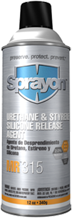 Sprayon MR 315 URETHANE & STYRENE SILICONE RELEASE AGENT硅质脱模剂