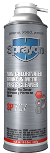 Sprayon SP 707 NON-CHLORINATED BRAKE & METAL PARTS CLEANER无氯清洁剂