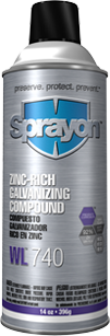 Sprayon WL 740 ZINC RICH GALVANIZING COMPOUND锌电镀焊接保护剂