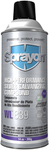Sprayon WL 839 HIGH PERFORMANCE SILVER GALVANIZING COMPOUND高性能焊接保护剂