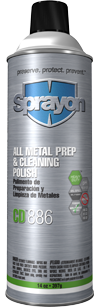 Sprayon CD 886 ALL METAL PREP & CLEANING POLISH金属去油剂
