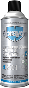 Sprayon EL 2001 ELECTRONIC CONTACT CLEANER & PROTECTANT电子接点清洁剂