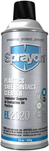 Sprayon EL 2020 PLASTICS SAFE CONTACT CLEANER塑料安全清洁剂